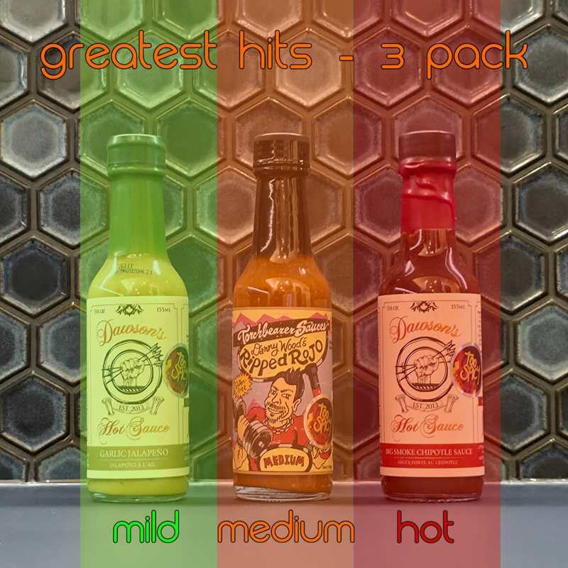 "The Greatest Hits - Carnitas Edition" Gift Pack - Hot Sauce 3 Pack