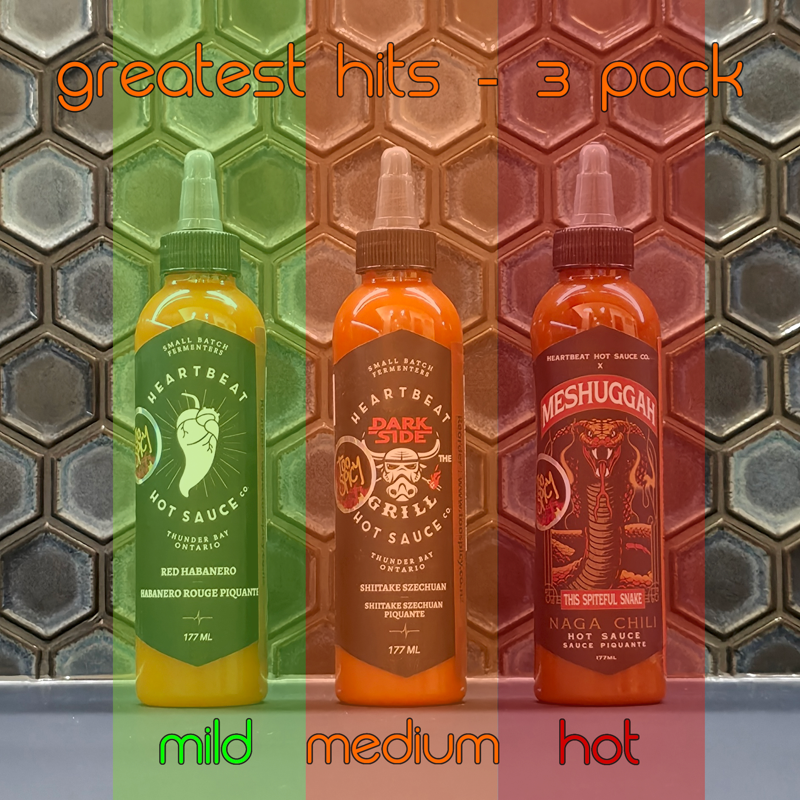 "The Greatest Hits - Pulled Pork Edition" Gift Pack - Hot Sauce 3 Pack