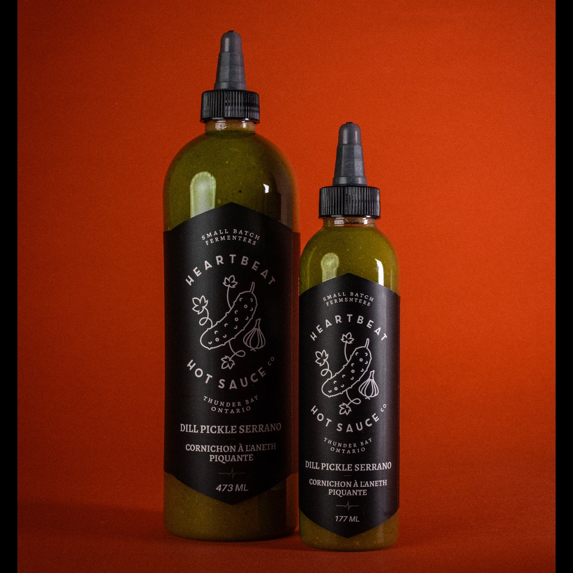 Dill Pickle Serrano Hot Sauce