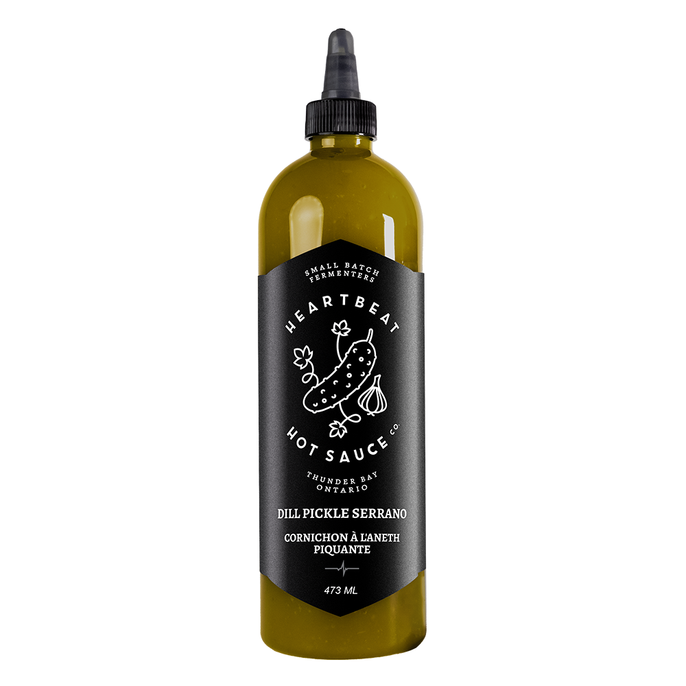 Dill Pickle Serrano Hot Sauce