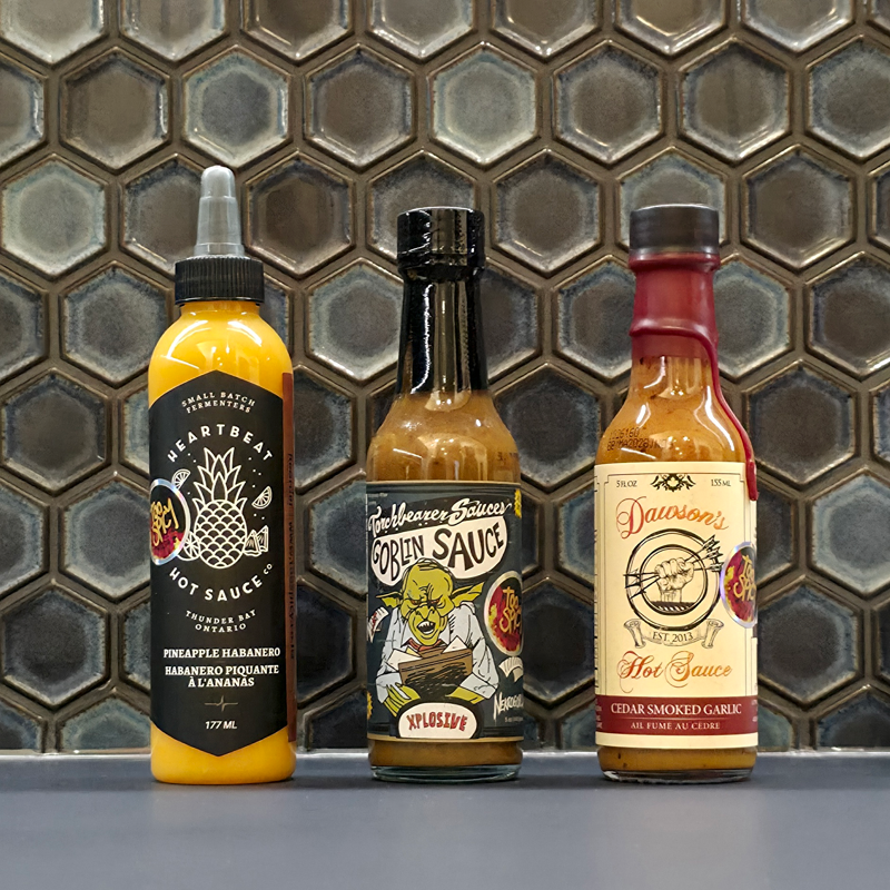 "Our Personal Favourites" Gift Pack - Medium #1 - Hot Sauce 3 Pack