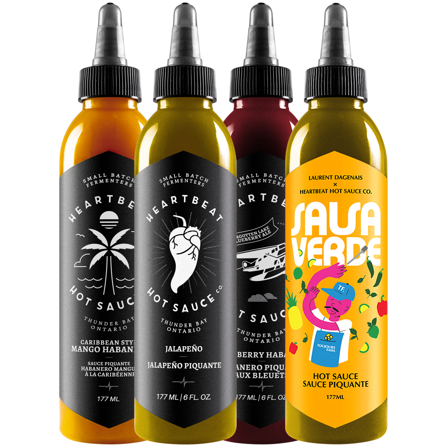 Hot Sauce Subscription - 4 Random Bottles - Choose your frequency!