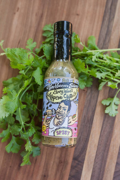 Danny Wood's Jalapeno Cilantro Hot Sauce