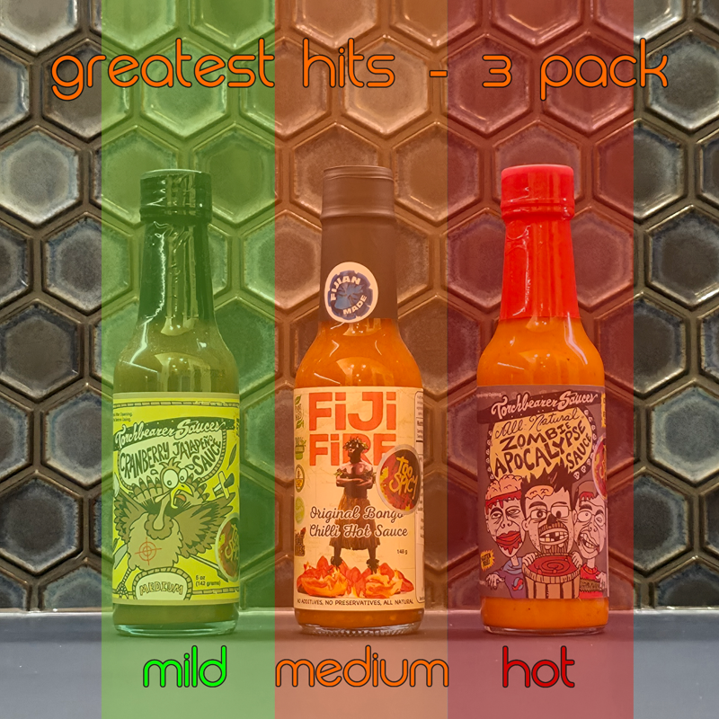 "The Greatest Hits - Chicken Edition" Gift Pack - Hot Sauce 3 Pack
