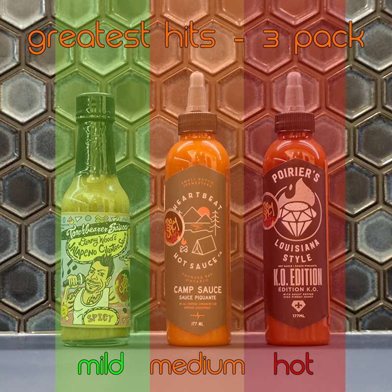 "The Greatest Hits - Fish Tacos Edition" Gift Pack - Hot Sauce 3 Pack