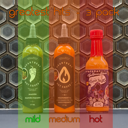 "The Greatest Hits - Hot Chips Edition" Gift Pack - Hot Sauce 3 Pack