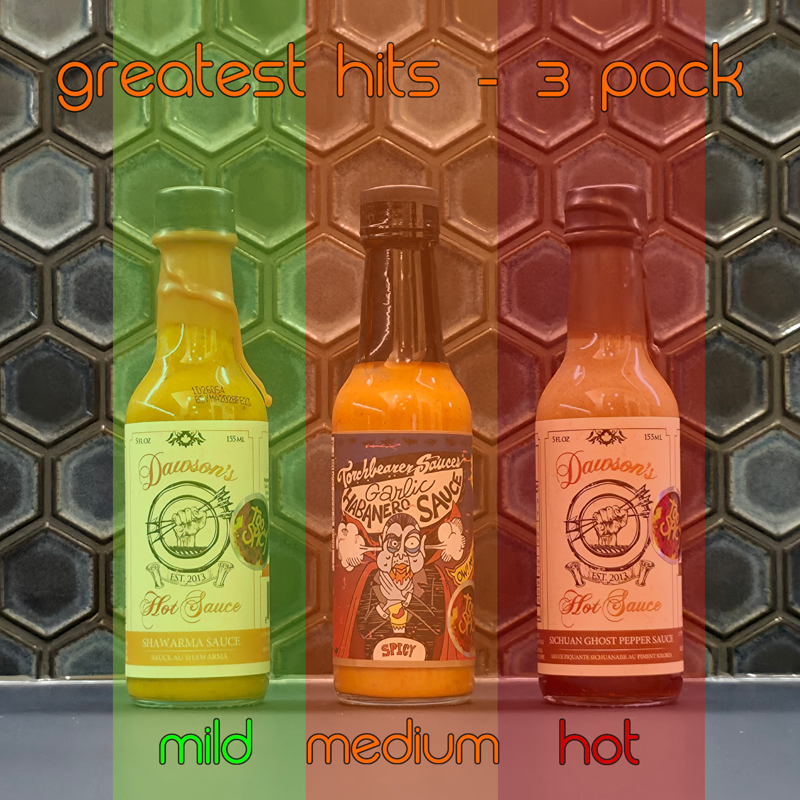 "The Greatest Hits - Lamb Edition" Gift Pack - Hot Sauce 3 Pack