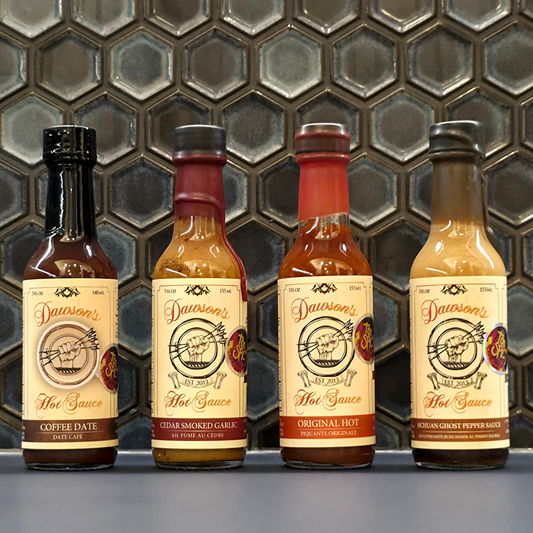"Our Best Sellers" Gift Pack - Dawson's - Hot Sauce 4 Pack