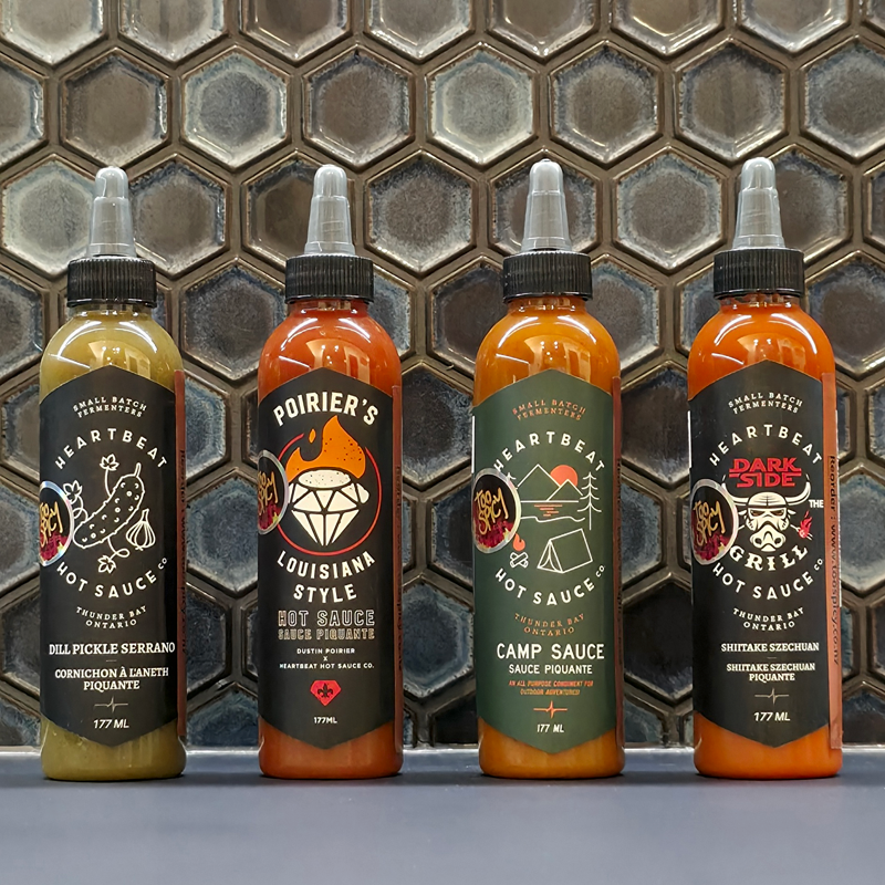 "Our Best Sellers" Gift Pack - Heartbeat - Hot Sauce 4 Pack