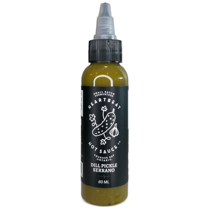 Dill Pickle Serrano Hot Sauce