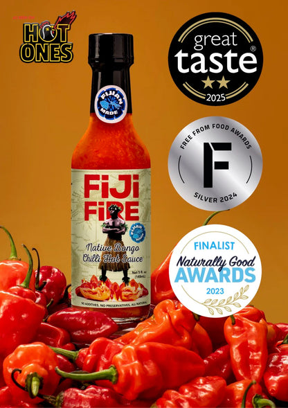 Fiji Fire Original - Native Bongo Chilli Hot Sauce
