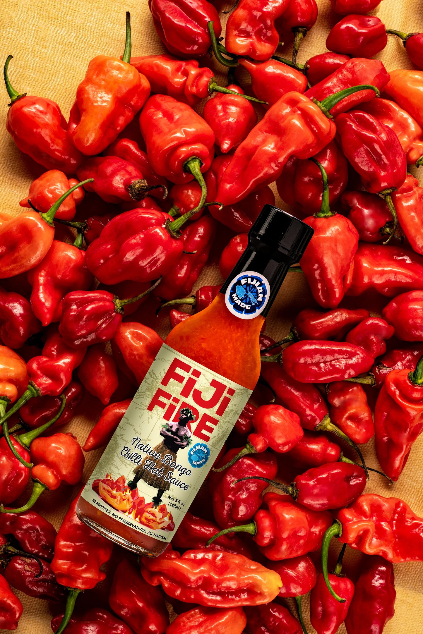 Fiji Fire Original - Native Bongo Chilli Hot Sauce