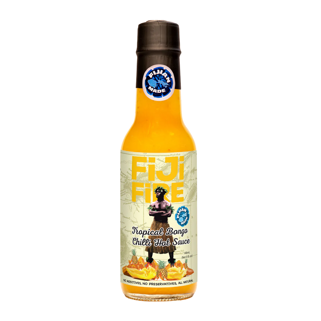 Fiji Fire Tropical - Native Bongo Chilli Hot Sauce