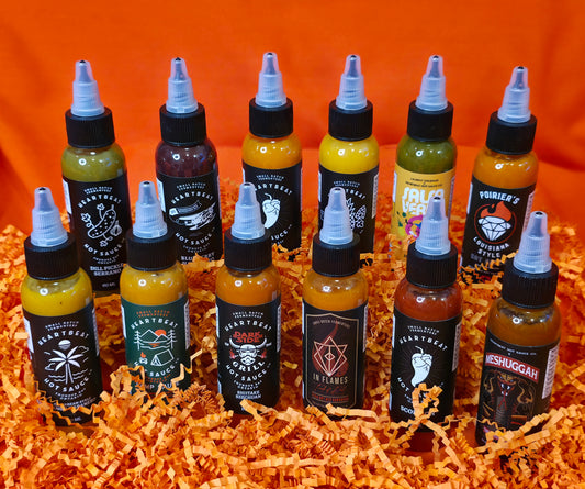 The Too Spicy "Make My Heartbeat" 12 Pack - Hot Sauce Gift Pack