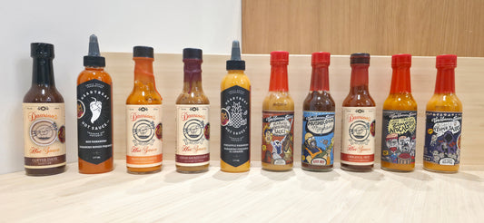 Too Spicy Hot Ones Challenge Pack #2 "Not Quite So Hardcore" - Hot Sauce 10 Pack