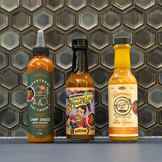 "Our Personal Favourites" Gift Pack - Medium #2 - Hot Sauce 3 Pack