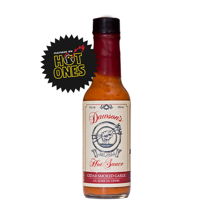 Dawson's Cedar Smoked Garlic Hot Sauce
